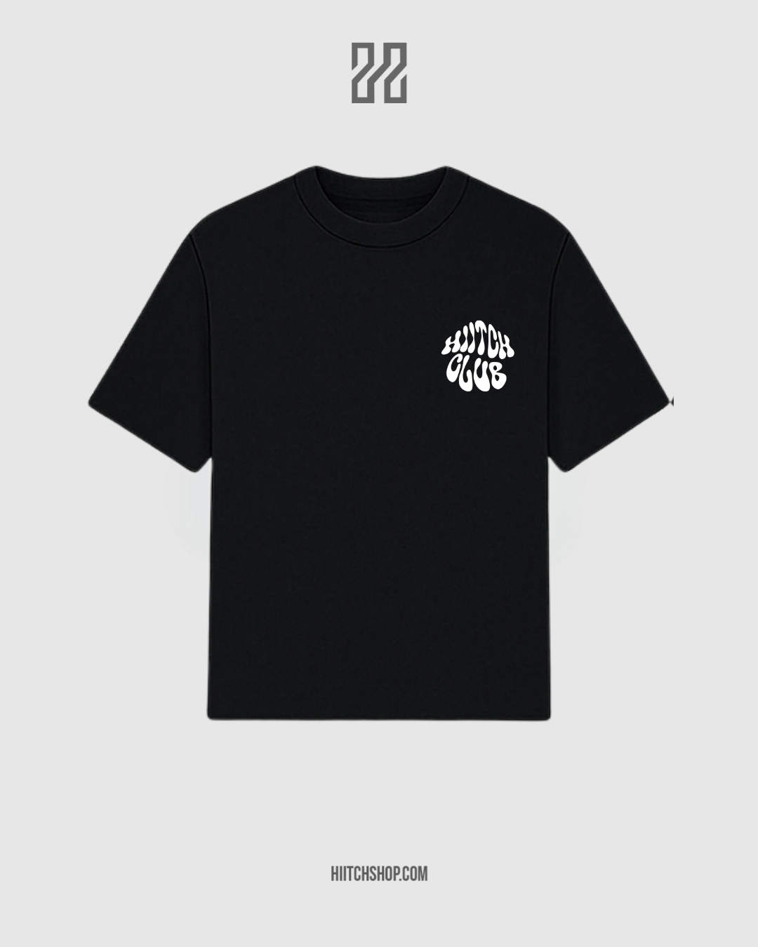 Hiitch Club T-Shirt (Black)
