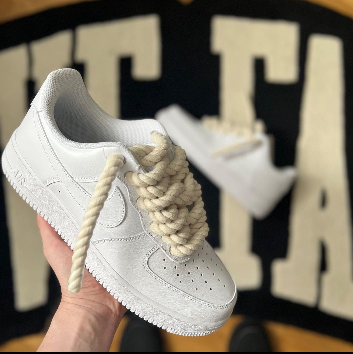 Rope Air Force 1 - Cream