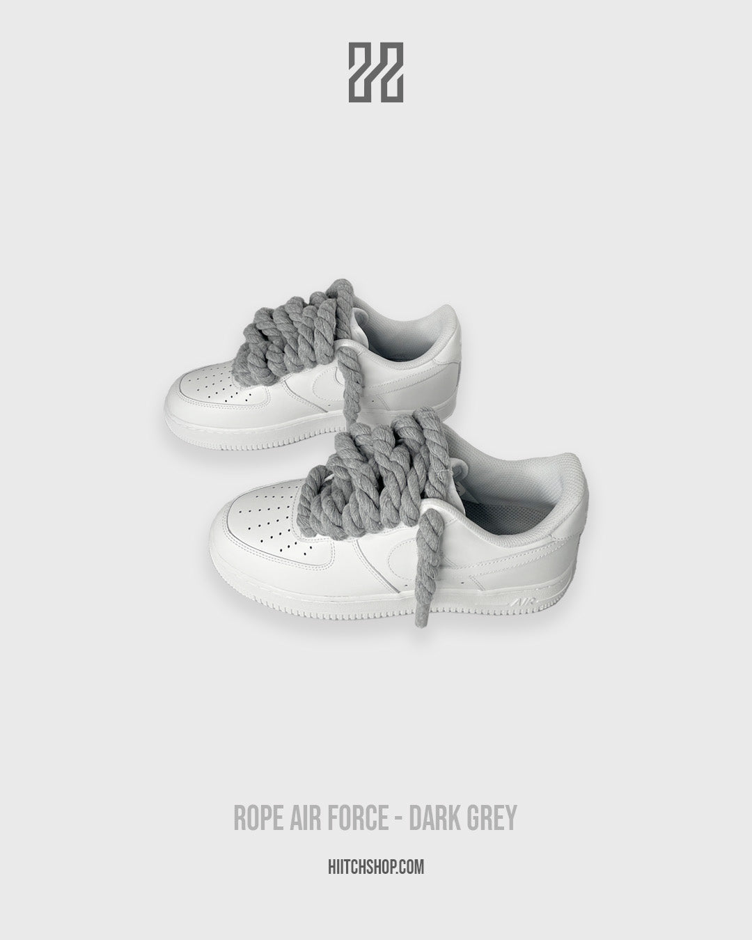 Rope Air Force 1 - Dark Grey