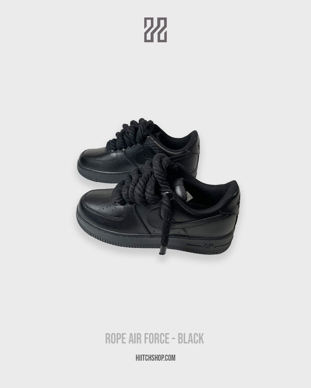 Rope Air Force 1 - Black