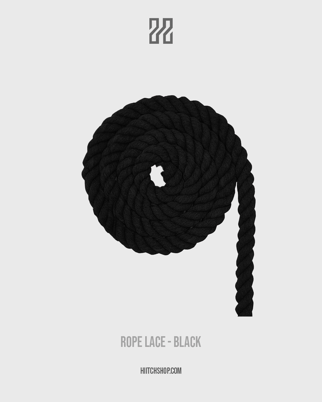 Rope Lace Black