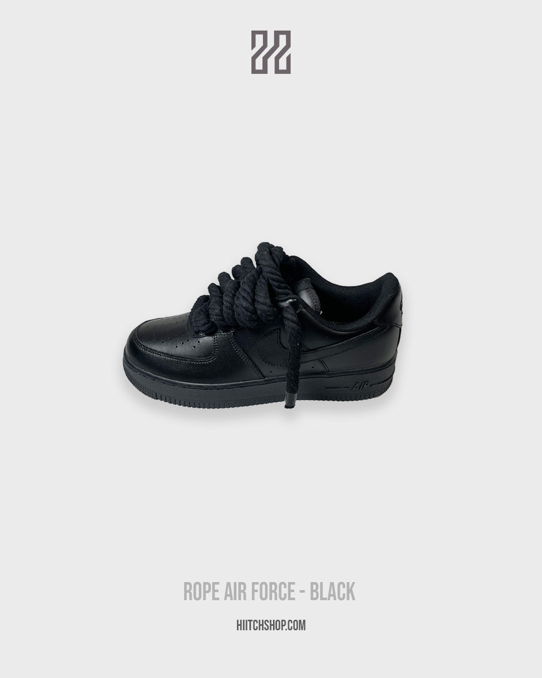 Rope Air Force 1 - Black